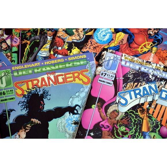 Vintage Ultraverse Strangers Malibu Comics #1-7 - Picture 8 of 8